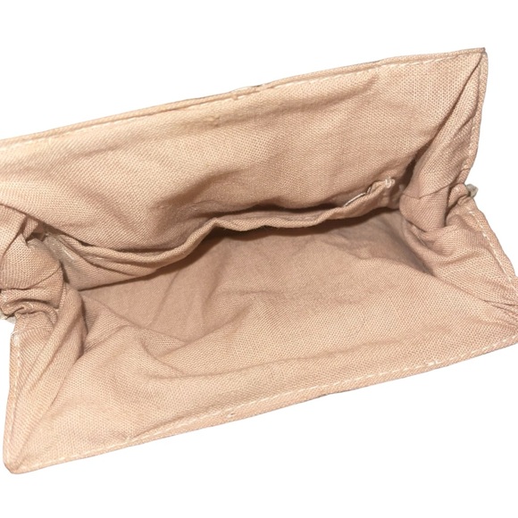 Vintage Wooden Purse Bag Embroidered Floral Clutch Handbag Small Handbag - Picture 4 of 4